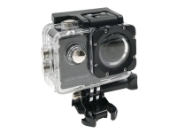 Easypix GoXtreme Enduro Black - Action-Kamera - 4K / 30 fps - 8.0 MP - drahtloses Netzwerk - Unterwasser bis zu 30 m - schwarz von Easypix