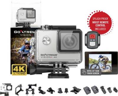 Easypix GoXtreme Vision 4K + Action Cam 4K, Spritzwassergeschützt, WLAN, Wasserfest, Touch-Screen von Easypix