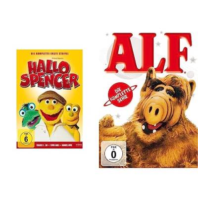 Hallo Spencer - Staffel 1 [7 DVDs] & Alf - Die komplette Serie [16 DVDs] von Edel Germany GmbH