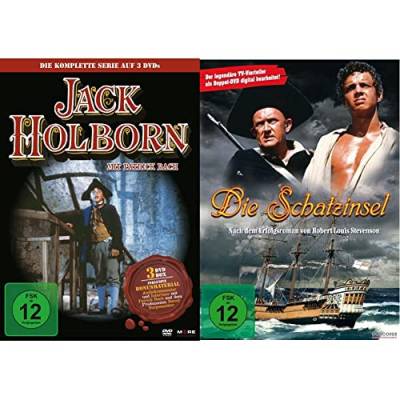 Jack Holborn - Die komplette Serie [3 DVDs] & Die Schatzinsel (2 DVDs) - Die legendären TV-Vierteiler von Edel Germany GmbH