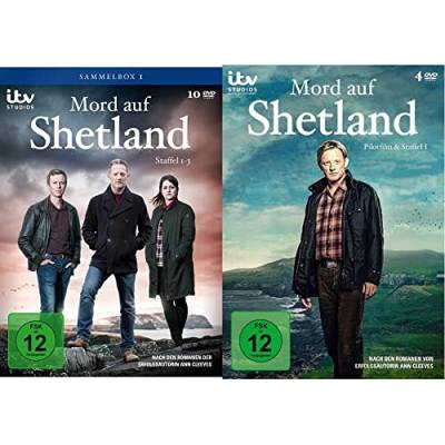 Mord auf Shetland Sammelbox 1 (Staffel 1-3)/ 10 DVD & Mord auf Shetland - Pilotfilm & Staffel 1 [4 DVDs] von Edel Germany GmbH