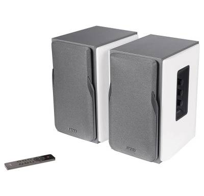 Edifier® R1380DB 2.0 Regal-Lautsprecher (Bluetooth, 42 W, Infrarot-Fernbedienung, seitliche Regler für Bässe, Höhen und Lautstärke) von Edifier®
