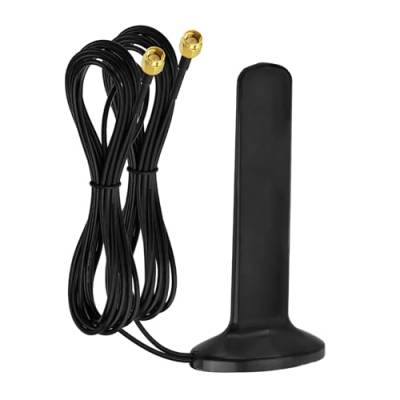 Eightwood 4G LTE Antenne SMA Magnet Antenne Omnidirektional Antenne Indoor 3M Antennenkabel Für 3G 4G LTE Router Modem Kamera GSM Hotspot usw. von Eightwood