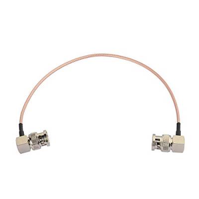 Eightwood SDI Kabel BNC Kabel Stecker auf Stecker BNC Rechter Winkel 30cm RG179 Koaxial für BMCC Blackmagic BMPCC HD Videokamera Flexible MEHRWEG von Eightwood