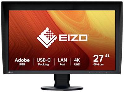EIZO CG2700X LED-Monitor EEK G (A - G) 68.6cm (27 Zoll) 3840 x 2160 Pixel 16:9 13 ms HDMI®, USB-C® von Eizo