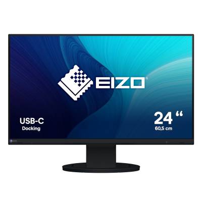 Eizo FlexScan EV2480-BK - IPS-Panel, Höhenverstellung, USB-C von Eizo