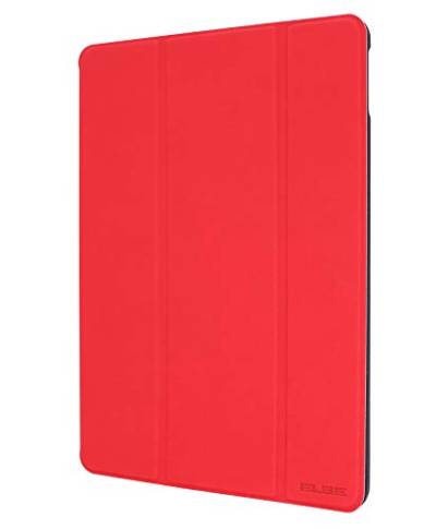 ELBE FU-005 Schutzhülle für iPad 10,2 Zoll (25,7 cm) 2020/2019 (8. und 7. Generation), kompatibel mit Auto-Abschaltung (Smartcover), Spezielle Innenhalterung für den Stift, Diamantrot von Elbe