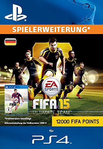 12000 FIFA 15 Ultimate Team Points [Zusatzinhalt][PS4 PSN Code - deutsches Konto] von Electronic Arts