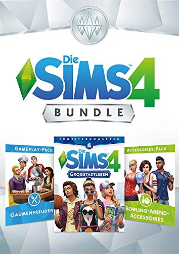 Die Sims 4 Bundle - Großstadtleben, Gaumenfreuden, Bowling Accessoires DLC | PC Download - Origin Code von Electronic Arts
