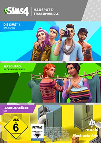 Electronic Arts Die Sims 4 Clean & Cosy Bundle PCWin | Code in der Box | Deutsch von Electronic Arts