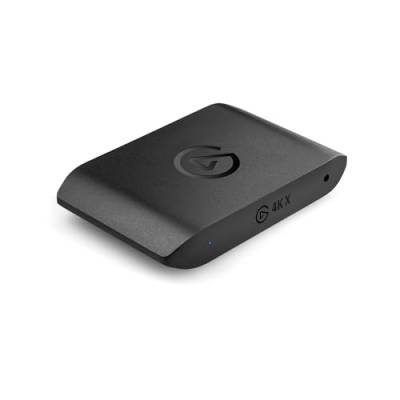 Elgato 4K X - Capture bis zu 4K144 mit Ultra-Low Latency, PS5, Xbox Series X/S, Nintendo Switch, OBS und vieles mehr, HDMI 2.1, VRR, HDR10, USB 3.2 Gen 2, für Streaming & Recording, für PC/Mac/iPad von Elgato