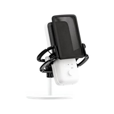 Elgato Wave:3 White Kit - mit Shock Mount - Professionelles USB-Kondensatormikrofon für Streaming, Podcasts, Gaming und Homeoffice, kostenlose Mixing-Software, optimale Schwingungsisolation, Mac, PC von Elgato