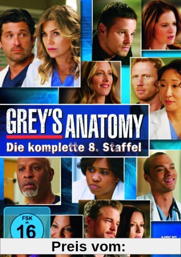 Grey's Anatomy: Die jungen Ärzte - Die komplette 8. Staffel [6 DVDs] von Ellen Pompeo