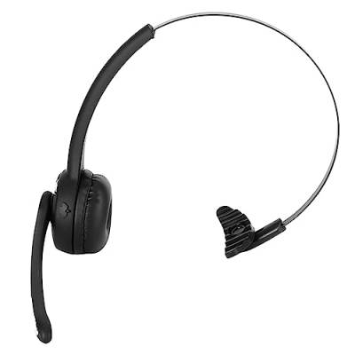Bluetooth-Telefon-Headset, Kabelloser Business-Kopfhörer mit Einem Ohr und HD-Mikrofon, Kompatibel mit Telefonen, Laptops und Tablets von Elprico