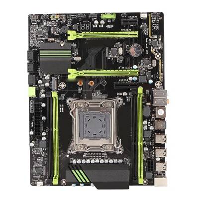 Elprico ATX Desktop-Computer-Motherboard LGA2011 Pin-Unterstützung RECC NVME M.0 DDR3 SATA3.0 Dual Channel fürE5Schnelle Startgeschwindigkeit, Prozessorunterstützung, Effizientes Tasking von Elprico