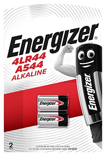 Energizer A544 4LR44 4G13 L1325 6 V Alkaline-Batterien Doppelpack [2er-Blister] von Energizer