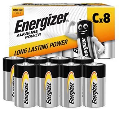 Energizer Batterien, C Power Alkaline, 8 Stück von Energizer