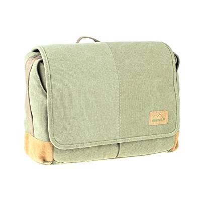 Enjoyyourcamera Matin M-9759 Balade Bag 300 Canvas-Fototasche für DSLR/DSLM-Kameras grün von Enjoyyourcamera