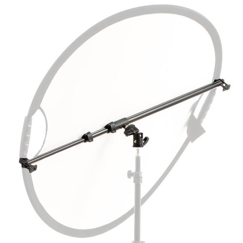 Matin Reflektorhalter (Reflektor-Halter, Auslegearm) mit Kugelkopf 56-136 cm von Enjoyyourcamera