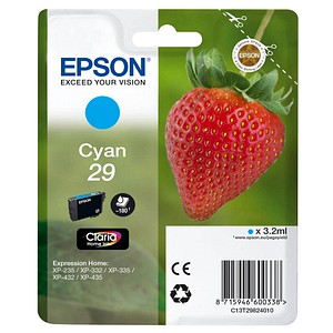 EPSON 29 / T2982  cyan Druckerpatrone von Epson