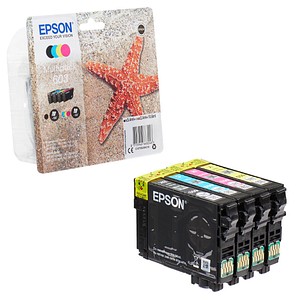 EPSON 603/T03U64  schwarz, cyan, magenta, gelb Druckerpatronen, 4er-Set von Epson