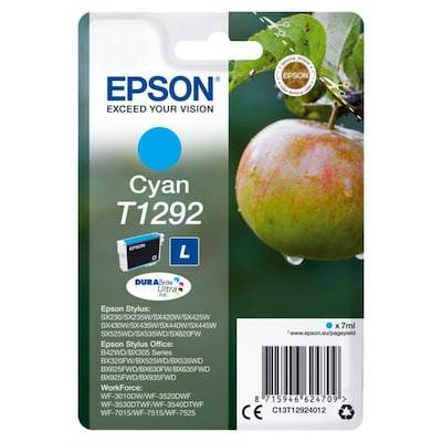 Epson C13T12924012 Druckerpatrone T1292 cyan von Epson