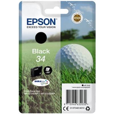 Epson C13T34614010 Druckerpatrone 34 schwarz von Epson