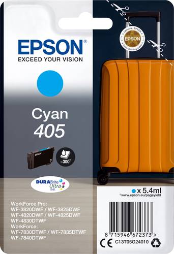 Epson Druckerpatrone T05G2, 405 Original Cyan C13T05G24010 von Epson