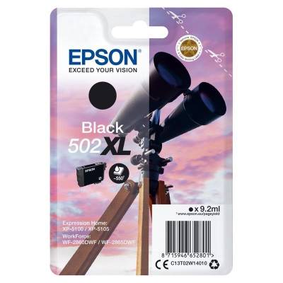 Epson Original 502XL Tinte schwarz - C13T02W14010 von Epson