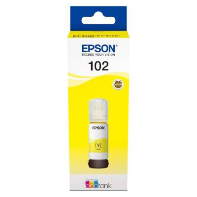 Epson Original EcoTank 102 Nachfülltinte gelb 6.000 Seiten 70ml (C13T03R440) von Epson