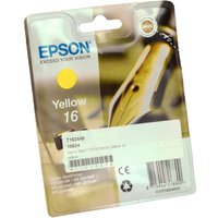 Epson Tinte C13T16244012 Yellow 16  yellow von Epson