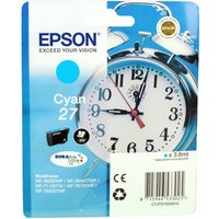 Epson Tinte C13T27024012 Cyan 27  cyan von Epson