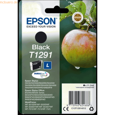 Epson Tintenpatrone Epson T1291 schwarz von Epson