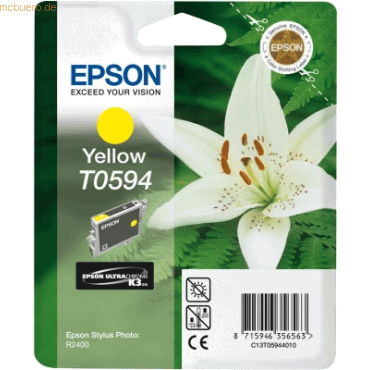 Epson Tintenpatrone Original Epson C13T05944010 gelb von Epson