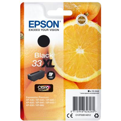 Tinte schwarz 33XL (C13T33514012) von Epson