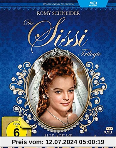 Sissi Trilogie - Königinnenblau-Edition - Filmjuwelen [3 Blu-rays] von Ernst Marischka