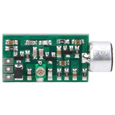 Eujgoov FM-Mikrofon-Aufnahmemodul, drahtloser Audio-Sender MIC Electrical Board 100MHz von Eujgoov