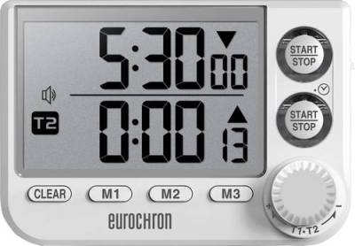 Eurochron EDT 8002 Timer Weiß digital von Eurochron