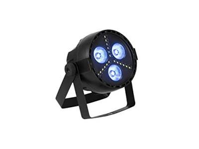 EUROLITE LED PARty Hybrid Spot | LED-Effektscheinwerfer mit RGB-LEDs und Stroboskop von Eurolite