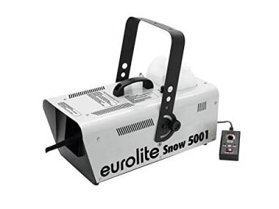 Eurolite Snow 5001 Schneemaschine | Schneemaschine mittlerer Größe mit Kabelfernbedienung von Eurolite