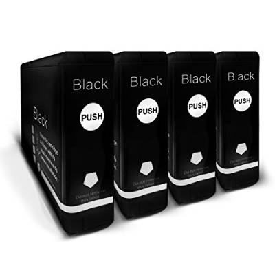 Tinten Patrone kompatibel für Epson Workforce Pro WP-4025DW, 4X T7011 Black Drucker, Druckerpatronen von Eurotone