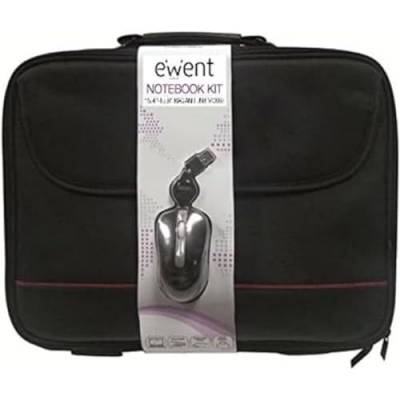 Ewent EW2505 Notebook Tasche 40,89cm 16,10Zoll und optische 3-Tasten USB-Maus mit Scrollrad von Ewent