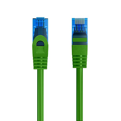 Ewent Ethernet-Patchkabel Kategorie 5e U/UTP, Übertragung bis zu 1 Gb, mit Zwei RJ45-Stecker, aus PVC, CCA, AWG 26/7. Ideal für die Glasfaserübertragung mit Gigabit/LAN-Netzwerken, 7m, Grau von Ewent