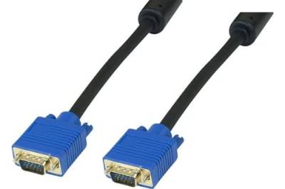 ABI DIFFUSION Cuc Exertis Connect 138721 5 m VGA (D-Sub) VGA (D-Sub) schwarz blau VGA-Kabel – VGA-Kabel (5 m, VGA (D-Sub), VGA (D-Sub), männlich, goldfarben von Exertis Connect