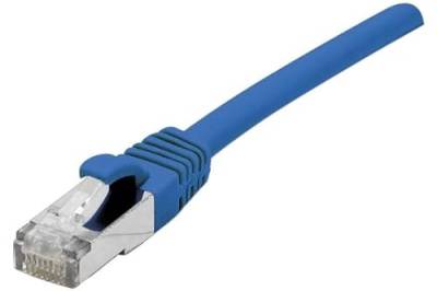 Connect 1 m Kupfer RJ45 Cat. 6 a S/FTP LSZH, snagless, Patch Cord – Blau von Exertis Connect