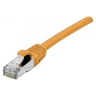 Connect EXC 854330 Netzwerkkabel aus Vollkupfer, Cat6a F/UTP, Orange von Exertis Connect