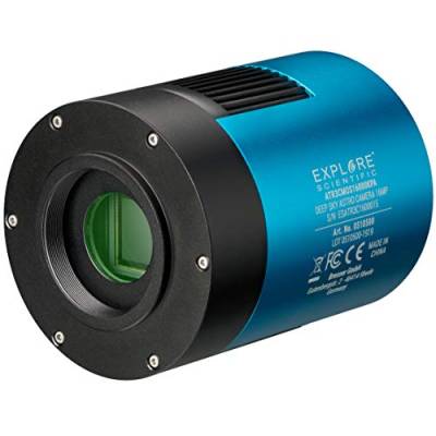 Explore Scientific Deep Sky Astro Farb Kamera 16MP USB 3.0 mit Panasonic CMOS Sensor und aktiver Kühlung von Explore Scientific