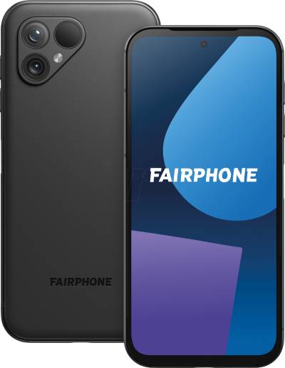FAIR 5 SW - Smartphone, Fairphone 5 5G, mattschwarz von FAIRPHONE