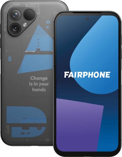 FAIR 5 TR - Smartphone, Fairphone 5 5G, transparent von FAIRPHONE