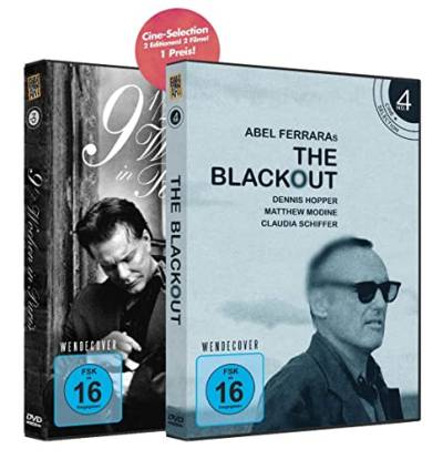 9 1/2 Wochen in Paris + The Blackout (Abel Ferrara) - Limited CINE SELECTION-Bundle - 2 DVD Set - Mickey Rourke, Dennis Hopper und Béatrice Dalle von FILM ART
